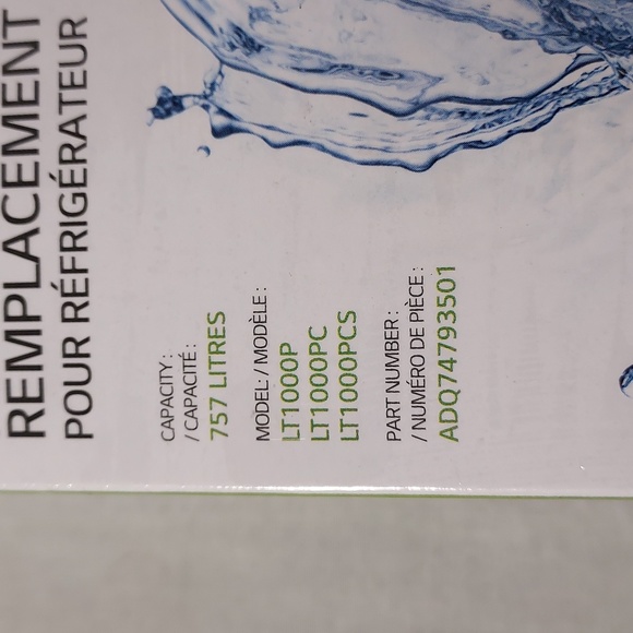 NEW Unopened in Box LT1000P Refrigerator Replacement Filter - Picture 2 of 4